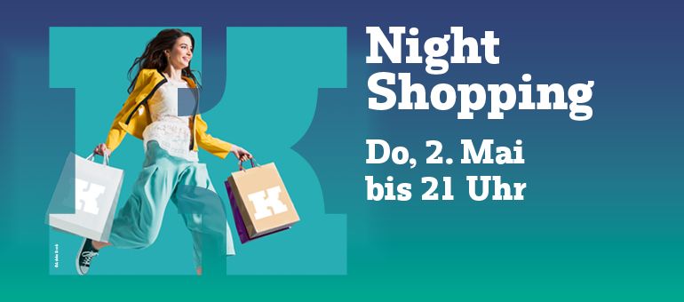 Night Shopping im Frühling