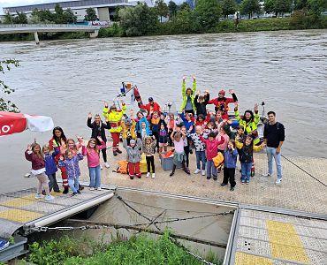 ein Ausflug zur Wasserrettung