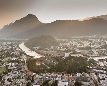 Die Festungsstadt Kufstein von oben