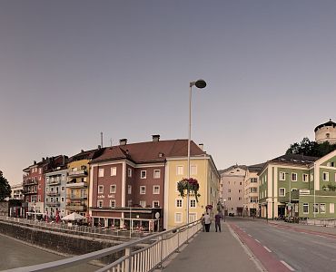 Die Festungsstadt Kufstein am grünen Inn